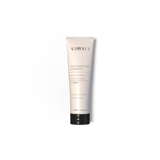 Shampoing anti-chute - 250 ml Enrichie en Caféine, Serenoa, Ginko Biloba, Aloe Vera et Equisetum